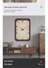 French Vintage-Style Creative Wall Clock for Living Room Decoration