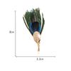 SKEDS Women Men Fashion Peacock Feathers Exquisite Design Badges Brooches Casual Unisex Classic Alloy Accessories Pins Buckle