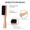 Men's Retro Beard Cleaning Brush - Long Handle, Soft Bristles