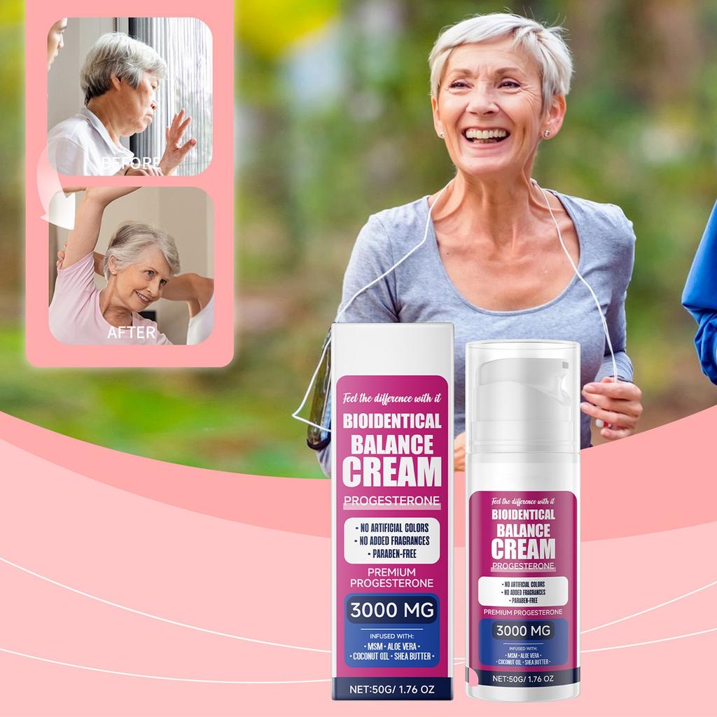 (1PC)Progesterone Cream Relieves Menopausal Symptoms Balancies Estrogen And Improves Overall Health And Nourishing Skin Cream