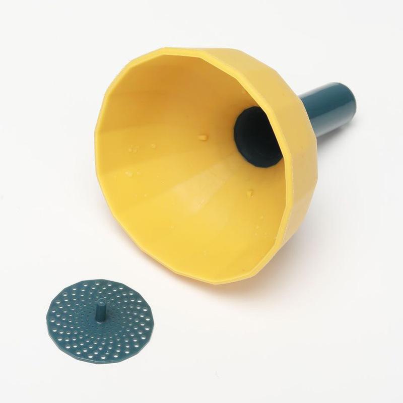 Mini Funnel Home Liquid Dispensing Kitchen Tools Cooking Assistant Oil Spill Filter Large Diameter Pour Wine Separation