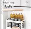 Kitchen Countertop Spice and Sauce Storage Rack