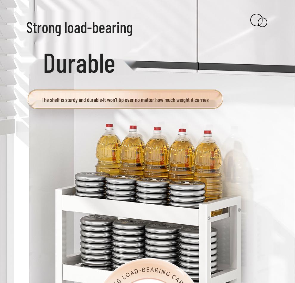 Kitchen Countertop Spice and Sauce Storage Rack