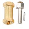 4Pcs RC Brass Connector Accessory for 1Celsius10 Remote Control Car Easy Installation Golden
