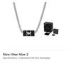 Emporio Armani Stainless Steel Necklaces Men's Silver EGS2919040
