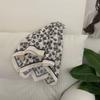Cotton and linen headscarf small square scarf 11 * 11cm silk scarf square scarf polka dot silk scarf ribbon thin soft high-end silk scarf