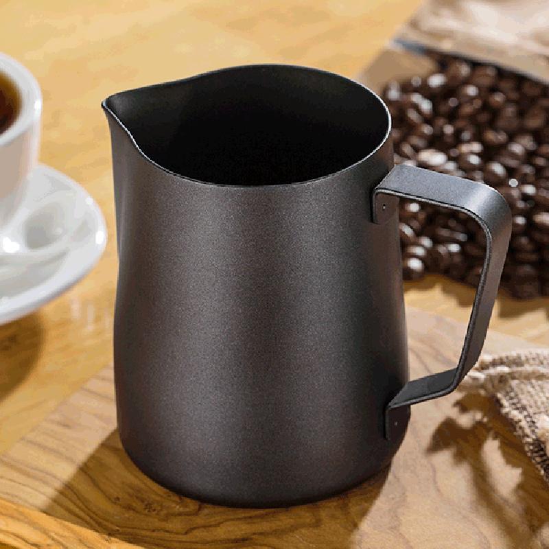NonStick Coating Stainless Steel Milk Frothing Pitcher Espresso Coffee Barista Craft Latte Cappuccino Cream Frothing Jug Pitcher