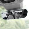 Automotive Frameless Interior Mirror with Wide Angle Curved Surfaces & Scratch Resistant Glass Coating for Vehicles