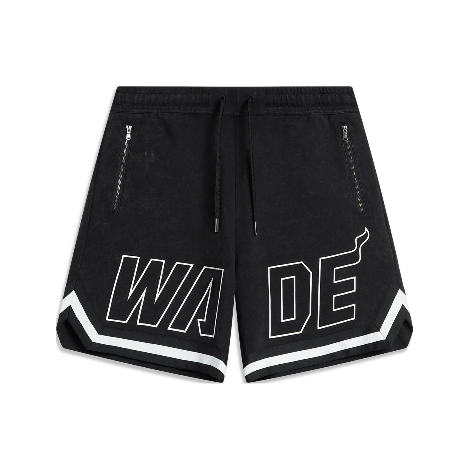 Li-Ning Men s Basic Sports Loose Fit Shorts Black AKSU341-6 S