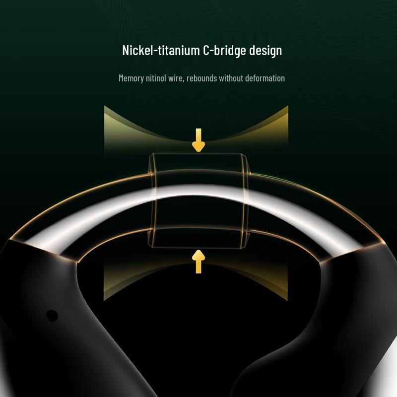 BUTTONS CLIP Open-Fit Bone Conduction Bluetooth Ear Clip Earbuds