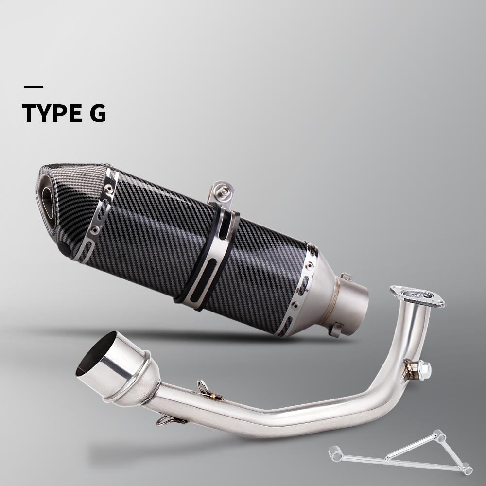 GY6 Oxygen Senso, Modified Connector Section Muffler, Motorcycle Exhaust Pipe, 125cc, 150cc, Middle Tube for GY6 Scooter