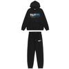 Trapstar Rotes & Schwarzes Tigerkopf Hoodie und Hosen Set