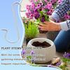Plant Climbing Support Cucumber Clips Set Of 50 Metal Garden Stem Stabilizer Accessories For Cucumber Grape Vegetable Turtle