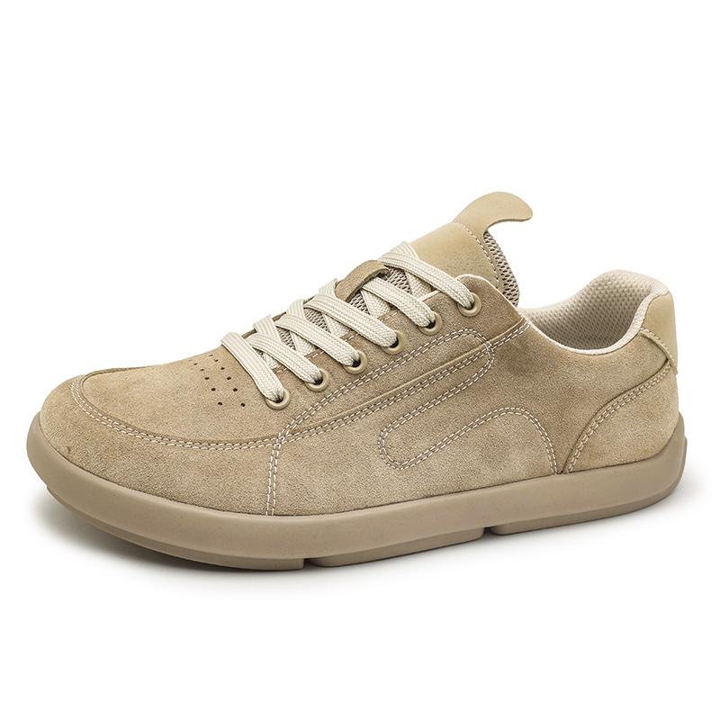 

Fashion Anti Slip Men Sports Shoes Leisure Casual Leather Shoes Leisure Walk Male Skateboard Footwear Versatile Tenis Masculino Sneakers 39 песочный