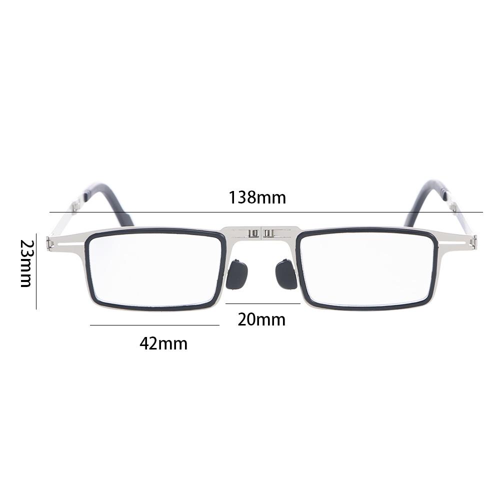 Foldable Reading Glasses Anti Blue Light Presbyopia Eyeglasses With Glasses Case Hyperopia Eyewear