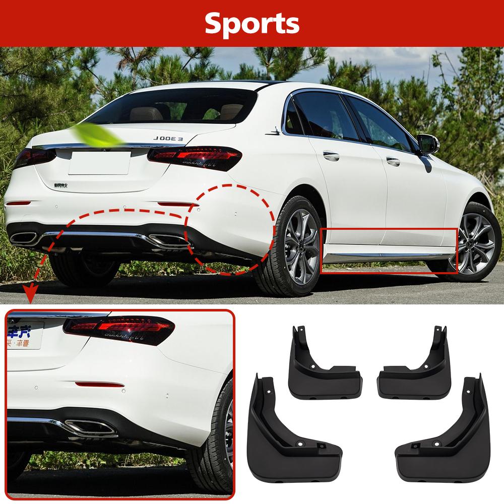 "For Mercedes Benz E-Class W213 2016-2025 2018 2019 2020 2025  Fender Mudflaps Splash Guards Mudguards Mud Flaps Car Accessories