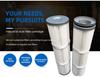 In-Stock Threaded Dust Removal Filter Cartridge for Welding Fume Purification