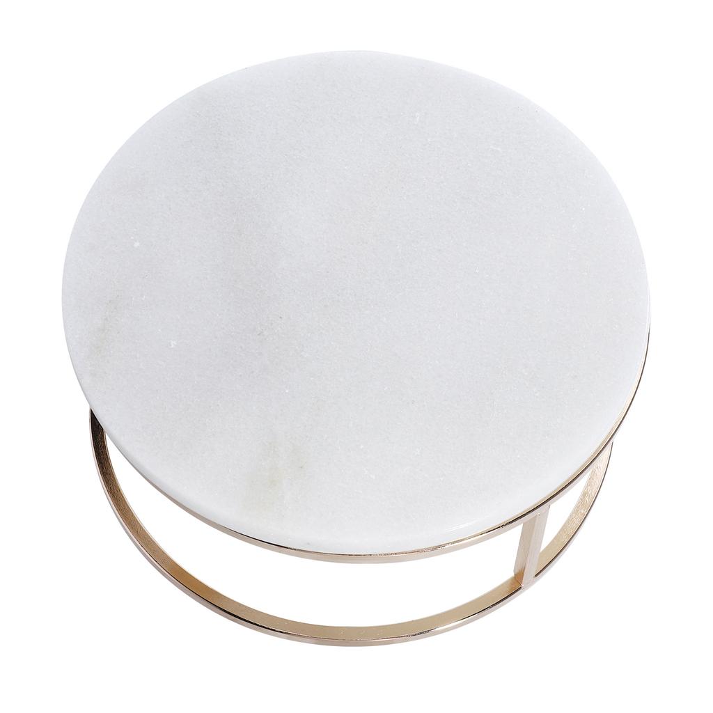 1 Pieza Soporte Decorativo para Pasteles de Mármol Base Gruesa Soporte Estable para Pasteles para Exhibición de Postres Cupcakes Galletas Pasteles Bocadillos