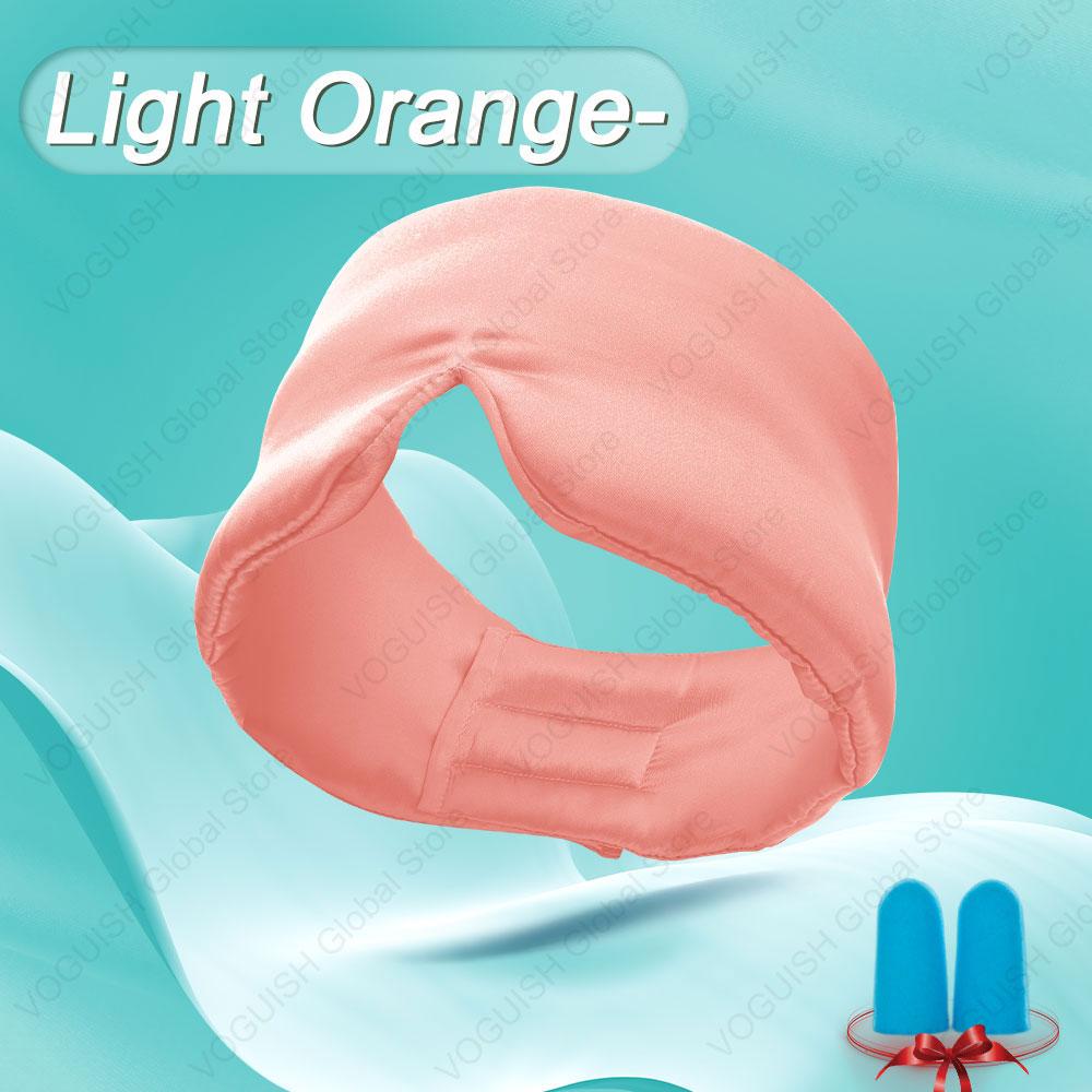 100% Natural Mulberry Silk Sleeping Eye Mask Silk Eye Patch Blackout Light Eyeshade Travel Nap Eyepatch Soft Smooth Blindfold