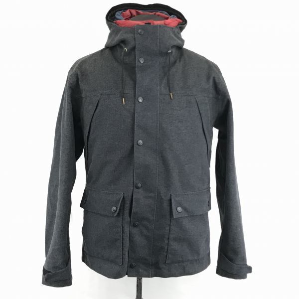 J.Ferry 2-Way High Ratio 70% Down Liner Hoodie Blouson Outer Jacket / 48 / L / Gray / Mods Coat