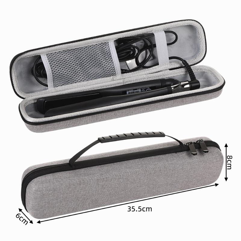 Tragbare Eva Haarglätter Aufbewahrungstasche Lockenstab Haarwickler Aufbewahrungstasche Wasserdichte Tragetasche Organizer Haarpflegegeräte