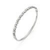 Love Heart Stacked Bangles Cute Fashion  Stainless Steel Bangle Jewelry Beads Cuff Bracelet  Daily