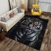 Fierce Tiger with Yellow Eyes Suitable As a Non-slip Mat for the Living Room or Bedroom Sofa