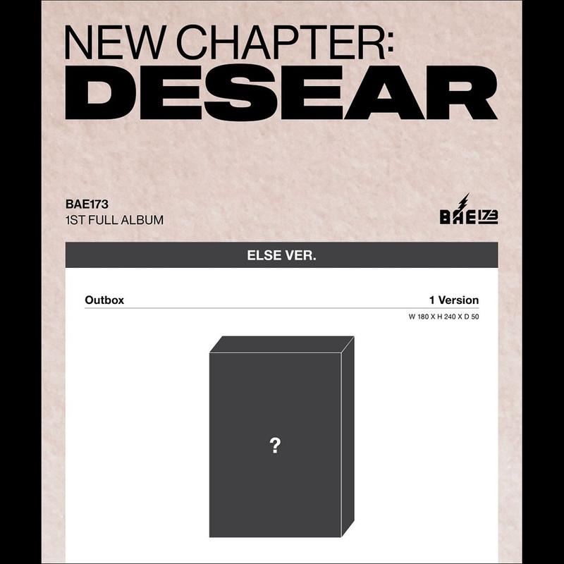 [Pre-order] BAE173 [NEW CHAPTER  DESEAR] ELSE Ver. (EVER Ver.) + Free Gift