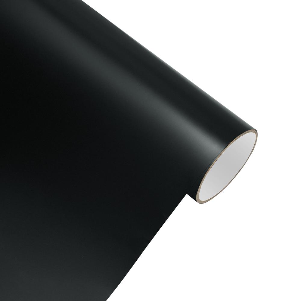 Car Vinyl Wrapping Film Extinction Black Color Change Vinyl Film PET Bubble Free Car Sticker Self Adhesive Auto Accessories