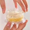 Transparent  Plastic Garlic Crusher Multifunctional Handheld Garlic Press Twisting Machine and Grinder Kitchen Gadgets