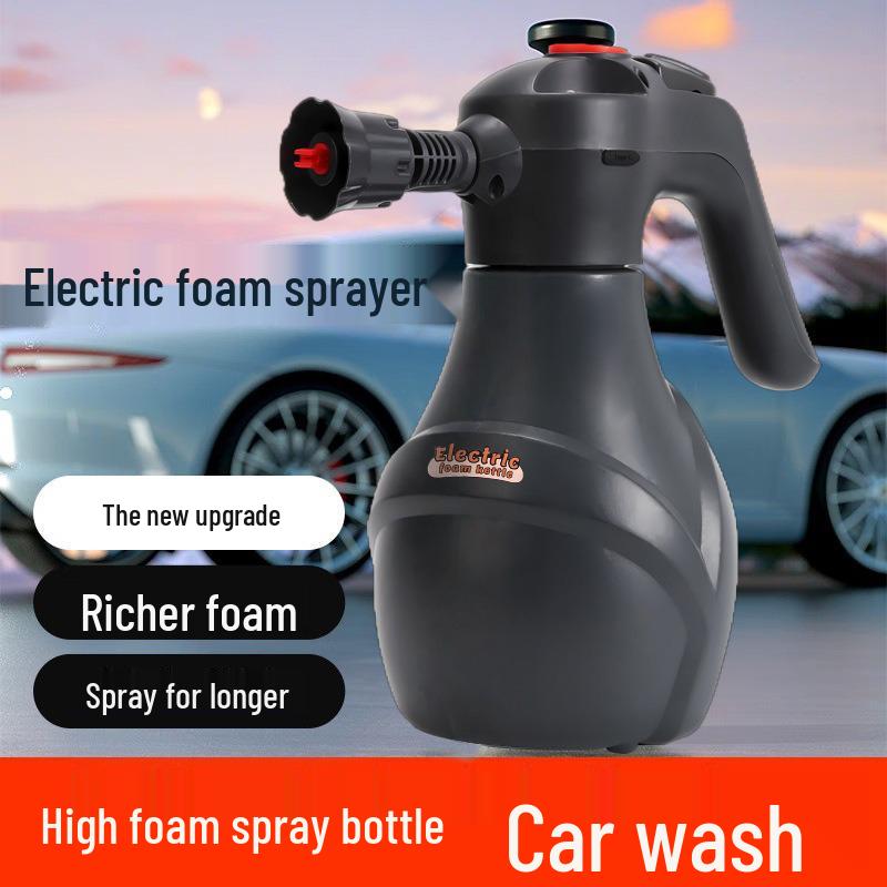 Wireless Electric Foam Sprayer: High-Pressure, Durable for Car Wash & Gardening
