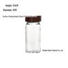 Bamboo Lid Glass Spice Jar with Flip-Top