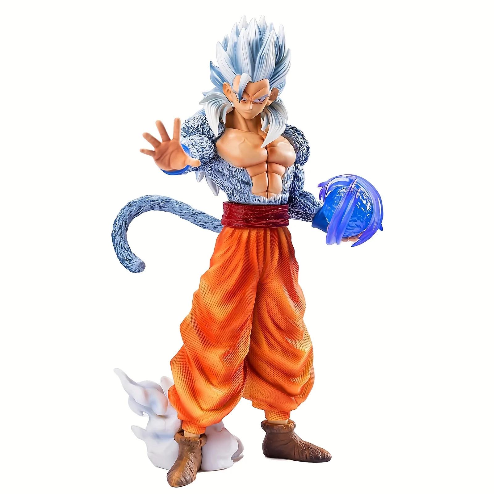 

28cm/11in Anime Dragon Ball Gohan Figure Super Saiyan Action Figures Statue Collection Model Toys Gifts Z SSJ4 DBZ PVC 4 Round Sensory Compression