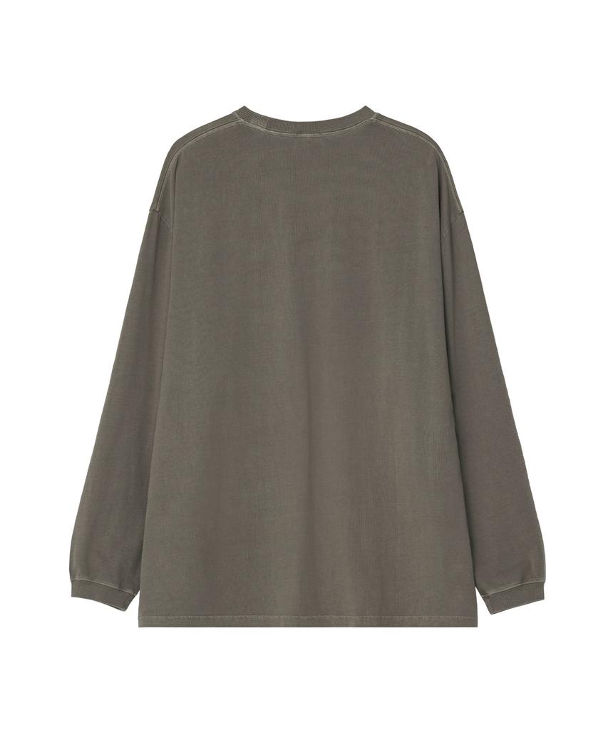 LEE Truck Graphic Long Sleeve T-Shirt Pigment Brown