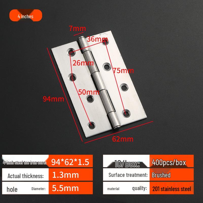 Tiché panty pro skříně a okna z nerezové oceli 304 - Velikosti: 1'', 1,5'', 2'', 3'', 4''