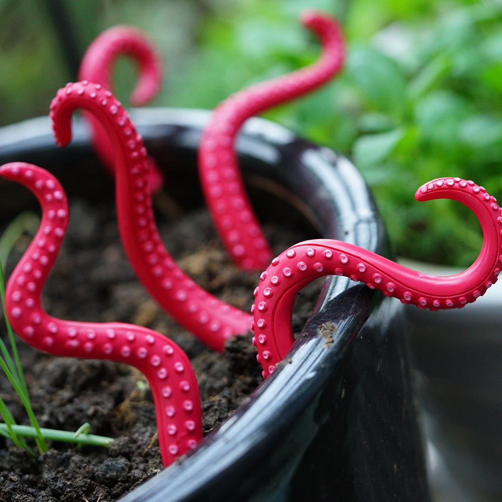 Meer Tentakel 7-teiliges Set Harz Dekoration Tentakel Pflanze Pfosten Dekoration Oktopus Pflanze Pfosten Blumentopf Dekoration