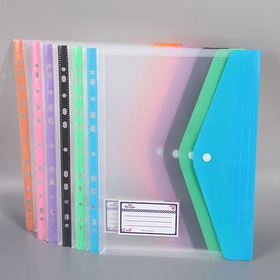 6pcs Document Organiser A4 File Folders Wallets Paper Organizer Files Envelope Bags  Test Paper