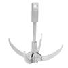 Grappling Hook with 4 Folding Claw Stainless Steel Multifunctional Outdoor Survival Hook for Rock Climbing Camping Hiking