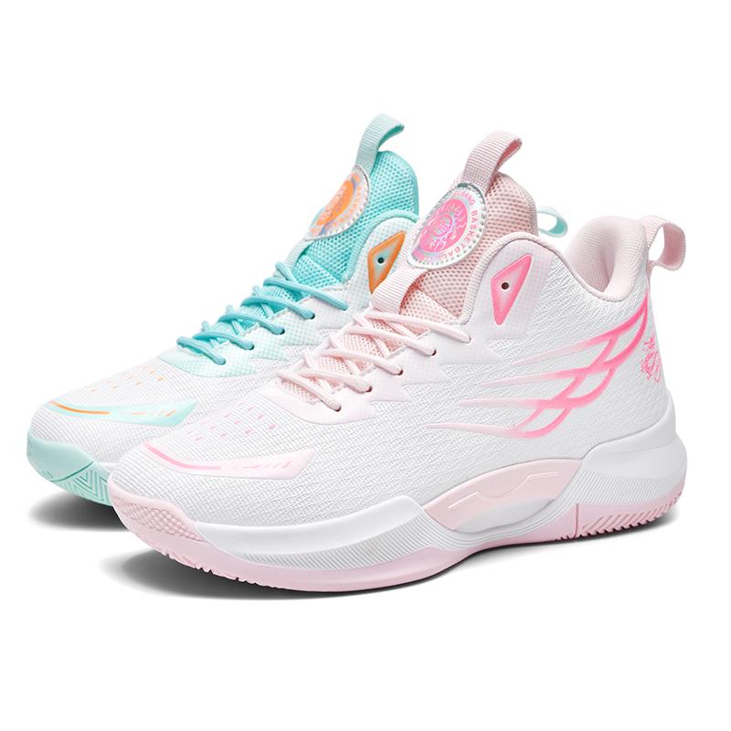 Unisex Basketball Shoes Comfort Soft Breathable Fashion Competition Sports Shoes Court Training Basketball Boots for Men Women