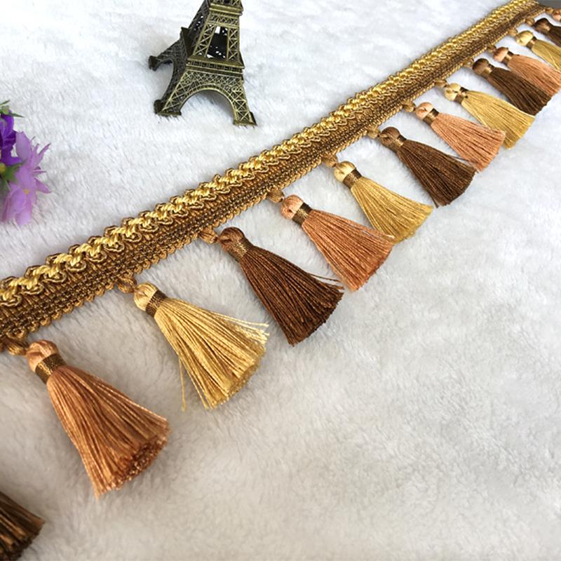 3M Záclonové lemy Krajka Třásně Šicí střapec Lem pro DIY šití záclon Přístup k bytové dekoraci Čalounický materiál