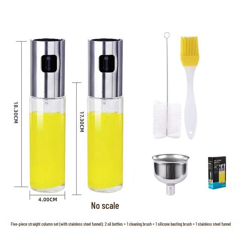 ZISIZ 304 Stainless Steel Oil Sprayer Set