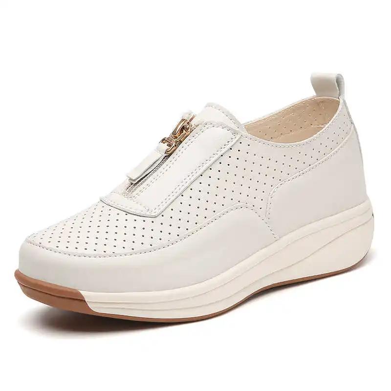 Chunky Spring-autumn Shoes Ladies Green Casual Shoes Sneakers Brown Boots Women Sport Tene Topanky Topanky Snaeaker