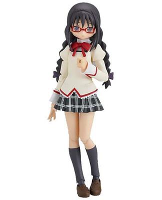 Figma Puella Magi Madoka Magica Homura Akemi Uniform versione figura mobile dipinta. ABS e PVC non in scala