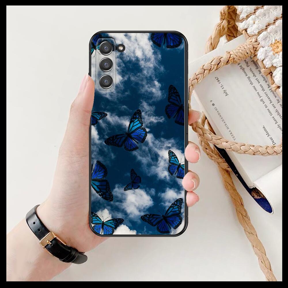 Beautiful Butterfly Pattern Phone cover hull For SamSung Galaxy s6 s7 S8 S9 S10E S20 S21 S5 S30 Plus S20 fe 5G Lite Ultra Edge