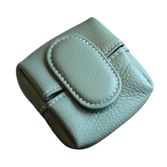 Mini Münzgeldbörse Druckknopfverschluss Kleine Geldbörse Kleingeldfach Damen Geldbörse für Schlüssel Lippenstift Kopfhörer Handtaschen-Organizer