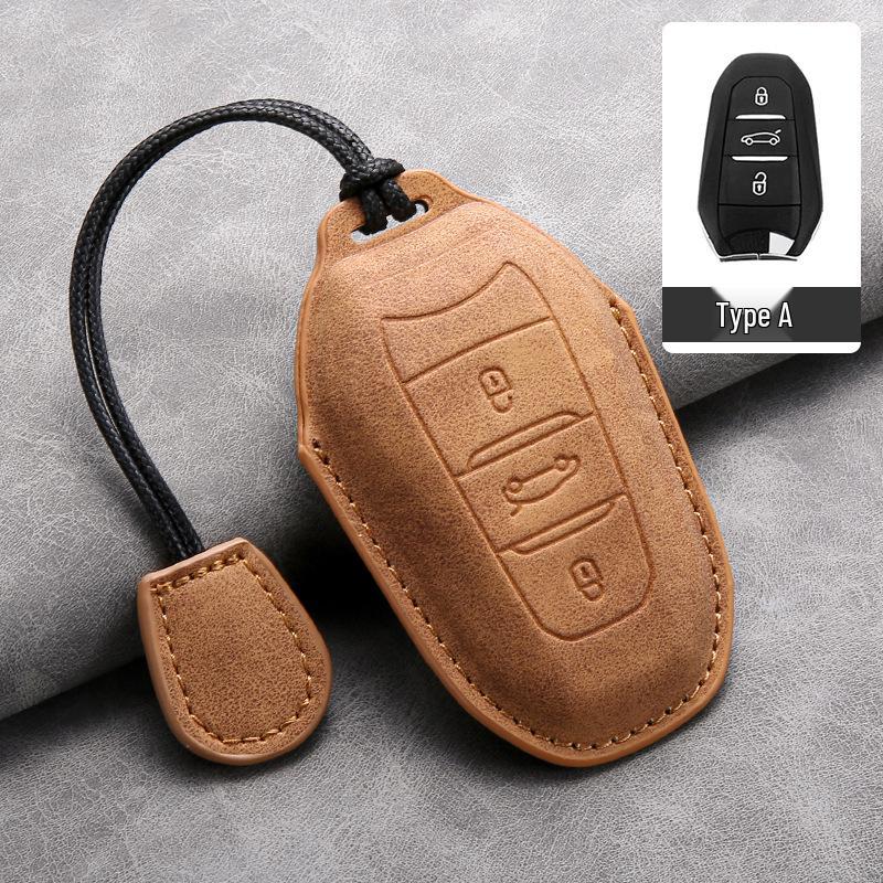 Чехол для ключа Citroen: Подходит для моделей Versailles C5X, C6, AIRCROSS, Tianyi C5