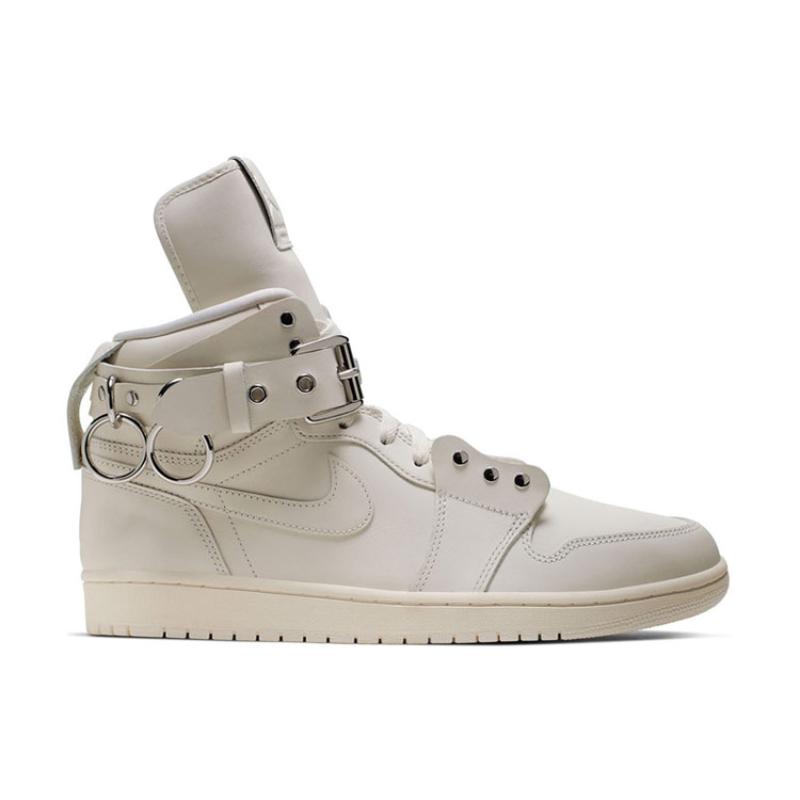 Comme Des Garçons X Jordan 1 Retro Strap High White Jordan CN5738-100