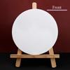 1Pcs Pure Cotton Drawing Panels Blank Painting Boards Durable Round Painting Canvas