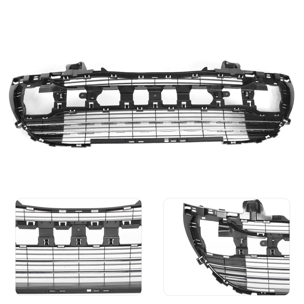 Front Bumper Centre Grille Mesh Protector Grill 7414VJ Fit for Peugeot 308 2008?2011