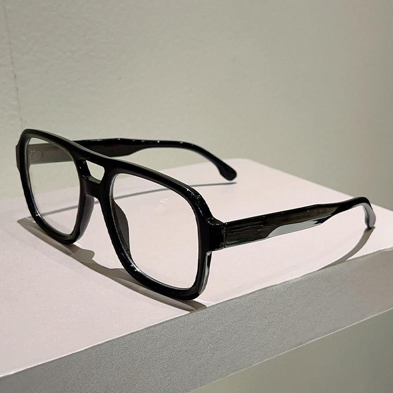 Vintage Anti Blue Light Optical Glasses Women Brand Designer Myopia Customize Prescription Reading Eye Glasses Flat Top Frame